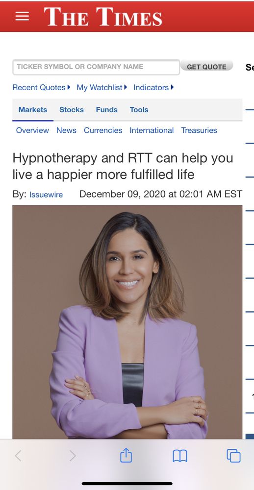 Milagros Sanchez Hypnosis picture